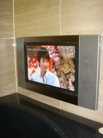 浴室テレビ　施工事例　名古屋市中区