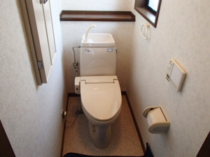 TOTOトイレリフォーム工事（名古屋市天白区）施工前