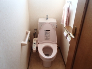 TOTOトイレ取替工事（名古屋市守山区）施工前