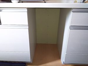 キャビネット解体後