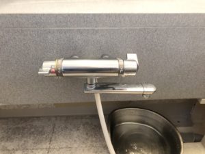 既設の浴室シャワー水栓