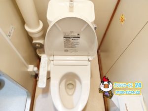 名古屋市北区TOTOピュアレストMR　ウォシュレットSBトイレ交換工事